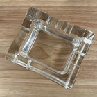 Vintage Cigaro Kaj Franck Crystal Ashtray Nuutajarvi Finland - Chipped Corners