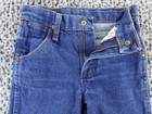 Wrangler Boys Cowboy Denim Blue Jeans Size 7 Slim 13mwzjp