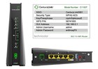 Centurylink Technicolor C1100t Vdsl2 Modem 802 11n Wifi Router