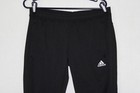 Adidas Womens Tiro 17 Pants Sz M Black Tapered Leg Zip Pockets   Ankles Bk0350