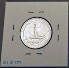 1955 Proof Washington Quarter Uncirculated 90  Silver Gem