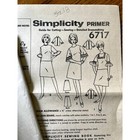 Uncut Vintage 1960s Simplicity 6717 Sewing Pattern Size Large Two Piece Dress