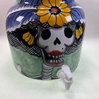 Vintage Day Of The Dead Catrina Water Dispenser Rare - Mexico