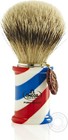 Omega 6735 Badger Brush  1st Grade  Barber Pool Resin Handle  made In Italy 