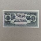 Ww2 1 Dollar Banknote 1942 Japanese Occupation Currency Jim Wwii Unc Malaya Note