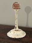 Antique Cast Iron Arcade Toy -don t Park Here- 5  Sign Cast Iron Toy Original