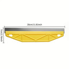 1pc 12in Paint Shield Edger Wall Painting Trim Guide Ergonomic Handle Tool