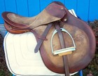 Rare Stubben English jump Saddle - Loreley - 17 5  Seat - Great   Cross Country