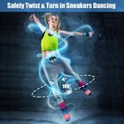 4 Pairs Dance Socks Shoe Socks On Smooth Floors Over Sneakers dancing Shoe Sl   