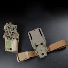 Tactical Thigh Drop Adapter Quick Release Holster Set For G17 G19 X300 Light