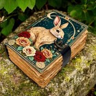 400 Pages Rabbit Leather Journal Book Of Shadows Spell Books
