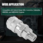 Fuel Coupler Fitting Tool For Compu-check Quick Connect Diagnostic Equipment