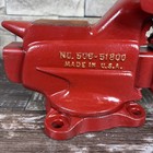         vintage Craftsman Bench Vise  506-51800 Swivel 3 1 2  Jaws   Anvil   Pipe