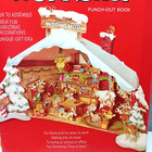 Vtg Xmas Paper Cutouts Santa s Workshop 3d Punch-out Book American Greetings