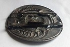 Rare French Antique Joan Of Ark Belt Buckle Vintage From 1920s
