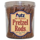 Utz Old Fashioned Pretzel Rods  25oz Barrel Thick Crunchy Pretzel Rod 2 Pack