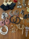 Big Earrings Lot 146 Pairs Costume Jewelry All Wearable Vintage To Now