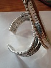   8 Turquoise Bracelet In Sterling Silver Cuff Bracele Made By Artist Billy Lacy