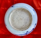 Stunning 10 1 2    Very Large Oriental Blue And White Dragon Porcelain Bowl    