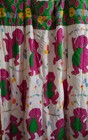 1992 Lyons Group Barney Baby Bop Comforter Dinosaur Scrap Material   Diy 72   82