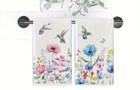 Hummingbird Floral 2 Piece Towel Set