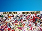 Marvel Universe Poster 100 s Of Comic Book Super Heroes And Villains 2004