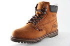 Men Work Boot Cobra C11 Brown Genuine Leather Goodyear Welt Construction New