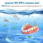 Ultrasonic Retainer Cleaner Machine 45khz Uv Denture Aligner Jewelry Cleaner Bla