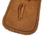 Native American Indian Beaded Horsehair Leather Belt Pouch Medicine Bag Ammo Bag
