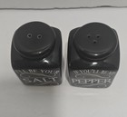 Salt   Peppershakers  you Be My Salt   I ll Be Your Pepper  Vintage Set Lot 2