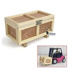 Decorative Wooden Box For 1 14 1 12 Rc Truck Forklift Construction Vehicle Model