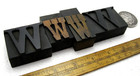 4 Vintage Mixed Font Letterpress Wood Type W s  Beautiful Patina 