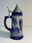 Budapest Hungary Beer Stein 0 5l Ceramic Pewter Lid Parliament Chain Bridge