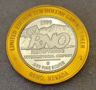  10 Silver Strike 999 Fine Silver Reno Tahoe Airport Casino F 16 Fighting Falcon