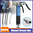 Grease Gun Pistol Grip 7000psi Professional Heavy Duty Flex Hose Manual 14oz