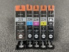 5pk Genuine Canon Oem 225 226 Ink Cartridges Pgi-225 Cli-226 Pgbk c y m bk