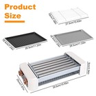 Electric Hot Dog Roller Machine Grill  griddle Hot Dog Cooker Grill Picnic Grill