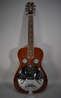Regal Rd-40s Square Neck Resonator Left-handed   Natural Gloss Finish W hsc