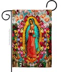 Our Lady Of Guadalupe Flag Home Decor Faith Hope Grace Grave Yard Decorations 