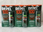 New Repel 100 Insect Repellent 1 Oz 10 Hours Of Protection 3-pack  sh-17 