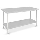 60 X 24 X 35  Stainless Steel Commercial Kitchen Restaurant Work Food Prep Table