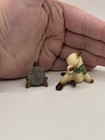Vintage Hagen Renaker Tired Siamese Cat Miniature Kitty Figurine Trinket
