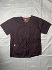 Carhartt Black Scrub Set Solid Cotton Blend Unisex Size L Top   Pants