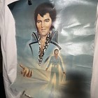 Elvis Presely 1970s James Thomas Neurmann Painting Poster 24   30   vintage Signed