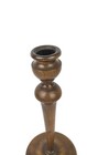 Antique Vintage 11 75    Wooden Candlestick Finish Turned Wood