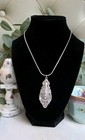 Wallace Grande Victorian Sterling Silver Pendant Necklace 18 46g Italy 925