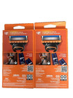 2 Pack Of Gillette Fusion 5 Men   s Razor Handle And 2 Blade Refills Free Shipping