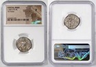 Apollo herakles  Ngc Certified  400 Bc Cilicia  Issos  Greek Silver Stater Coin