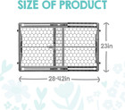 Safety 28 -42  Extra Wide Expandable Baby Gate For Doorways   Bottom Of Stairs 