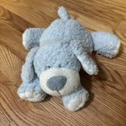Ty Tylux Snugger Pluffies Pup Blue  Puppy Dog Plush Stuffed Animal 8 